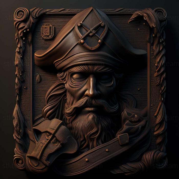 3D модель Игра Пираты Легенда о Черной Кэт (STL)